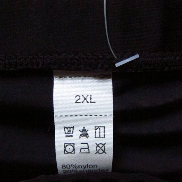 NWT- Women's BEROY Black Cycling Shorts with Gel Padding Size 2XL - Picture 6 of 10